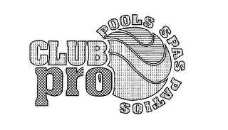 CLUB PRO POOLS SPAS PATIOS logo