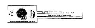 CLUB TAY-MAY NO. #3, INCORPORATED EXCLUSIVE DINING AND ENTERTAINMENT CORPORATION logo