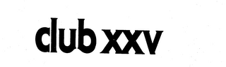 CLUB XXV logo