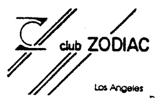 CLUB ZODIAC LOS ANGELES logo
