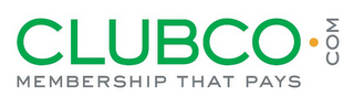 CLUBCO.COM MEMBERSHIP THAT PAYS logo