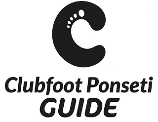 CLUBFOOT PONSETI GUIDE logo