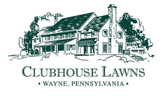 CLUBHOUSE LAWNS · WAYNE, PENNSYLVANIA · logo