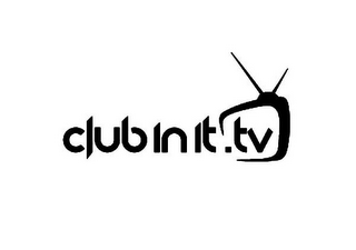 CLUBIN IT .TV logo