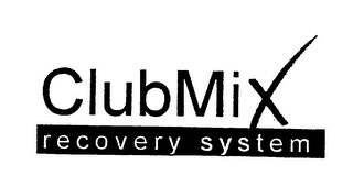 CLUBMIX RECOVERY SYSTEM logo