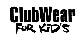 CLUBWEAR FOR KID'S logo