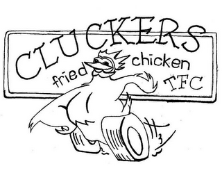 CLUCKERS FRIED CHICKEN TFC logo