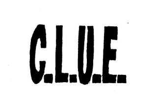 C.L.U.E. logo