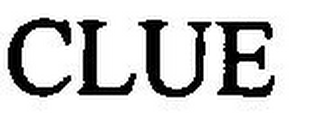 CLUE logo