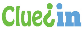 CLUED IN logo