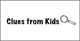 CLUES FROM KIDS logo