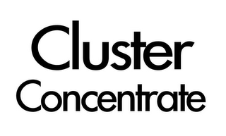 CLUSTER CONCENTRATE logo