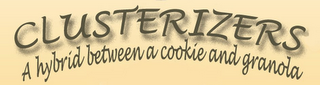 CLUSTERIZERS A HYBRID BETWEEN A COOKIE AND GRANOLA logo