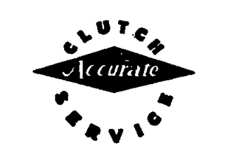 CLUTCH ACCURATE SERVICE logo