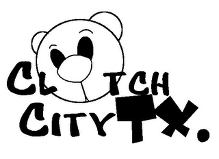 CLUTCH CITY TX. logo
