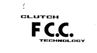 CLUTCH F.C.C. TECHNOLOGY logo