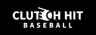 CLUTCH HIT BASEBALL logo