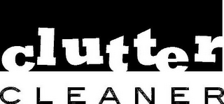 CLUTTER CLEANER logo
