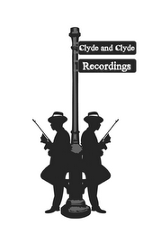 CLYDE AND CLYDE RECORDINGS logo