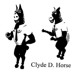 CLYDE D. HORSE logo