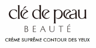 CLÉ DE PEAU BEAUTÉ CRÈME SUPRÊME CONTOUR DES YEUX logo