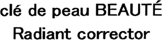 CLÉ DE PEAU BEAUTÉ RADIANT CORRECTOR logo