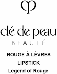 CLÉ DE PEAU BEAUTÉ ROUGE À LÈVRES LIPSTICK LEGEND OF ROUGE logo
