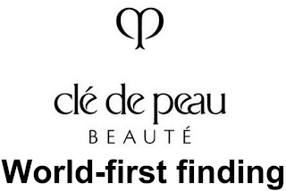 CLÉ DE PEAU BEAUTÉ WORLD-FIRST FINDING logo