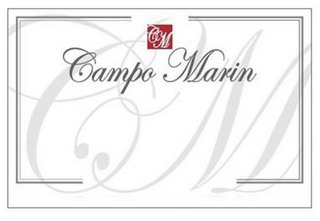 CM CAMPO MARIN CM logo