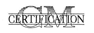 CM CERTIFICATION logo