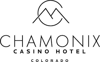 CM CHAMONIX CASINO HOTEL COLORADO logo