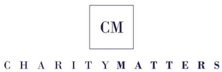 CM CHARITY MATTERS logo