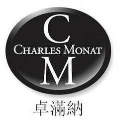 CM CHARLES MONAT logo