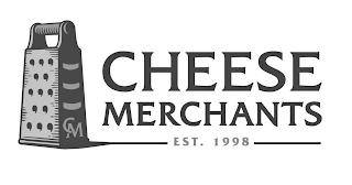 CM CHEESE MERCHANTS EST. 1998 logo