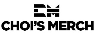 CM CHOI'S MERCH logo