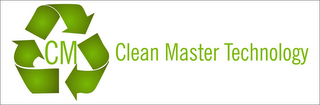 CM CLEAN MASTER TECHNOLOGY logo