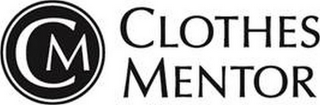 CM CLOTHES MENTOR logo