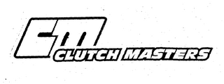 CM CLUTCH MASTERS logo