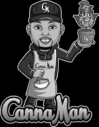 CM CM CANNAMAN logo