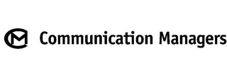 CM COMMUNICATION MANAGERS logo