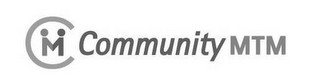 CM COMMUNITY MTM logo