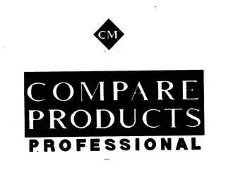 CM COMPARE PRODUCTS PROFESSIONAL logo