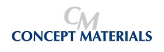 CM CONCEPT MATERIALS logo