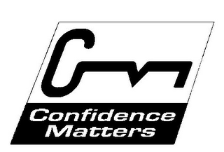 CM CONFIDENCE MATTERS logo