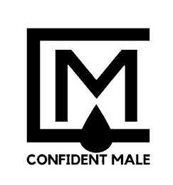 CM CONFIDENT MALE logo
