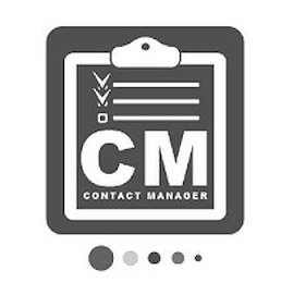 CM CONTACT MANAGER logo