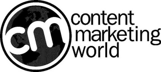 CM CONTENT MARKETING WORLD logo