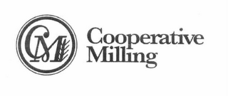 CM COOPERATIVE MILLING logo