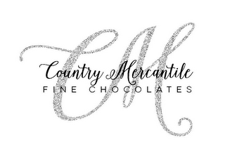 CM COUNTRY MERCANTILE FINE CHOCOLATES logo
