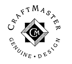 CM CRAFT MASTER GENUINE DESIGN logo